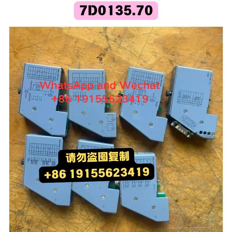 Brand new original and used OEM disassembled parts 7D0135.70 PLC module Functional test OK Fast delivery
