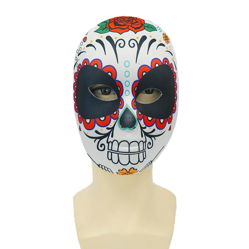 Day Of the dead Classics Mask Mexican Day Of the dead Men And Women Mask Halloween Horror Masquerade Party Disguise Decoration