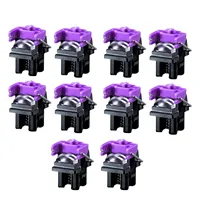 10pcs Hot-Swappable DIY Clicky Linear Optical Switches For Razer Huntsman Elite Kit Purple Mechanical Gaming Keyboard Accessory