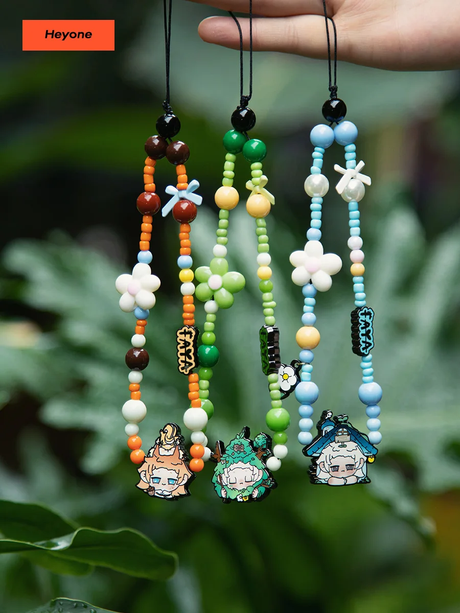 Original Blind Box Faya Dual Forest Half Whisper Series Mobile Phone Hanging Chain Blind Box Pendant Trendy Girls' Bracelet Gift