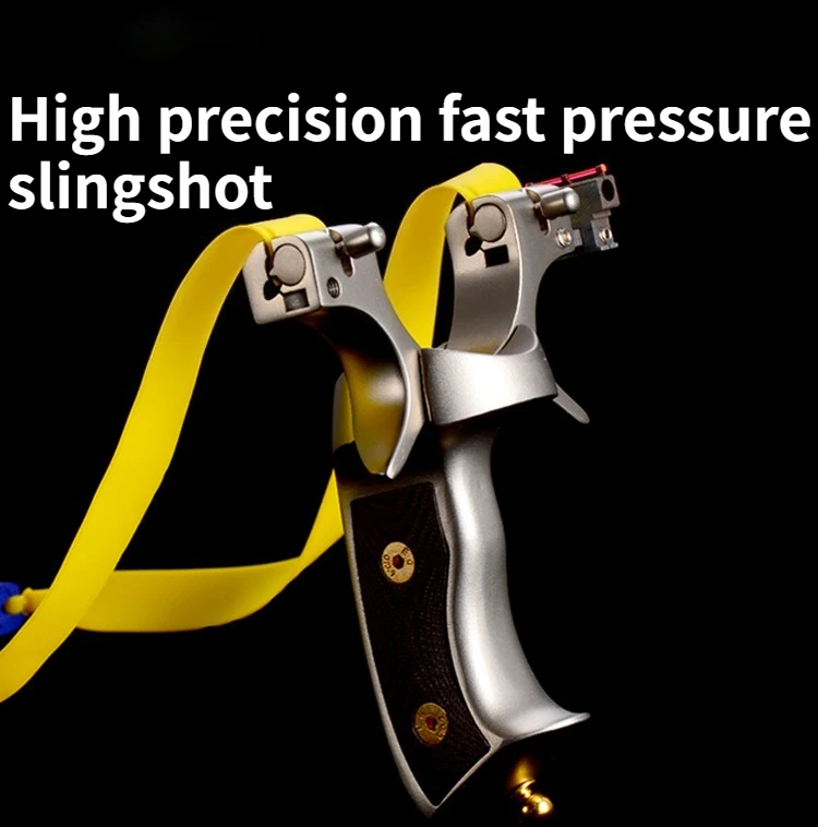 

Высокоточная рогатка Quick Press 304 из нержавеющей стали G10 с ЧПУ, интегрированная, для спорта, с плоским кожаным ремнем