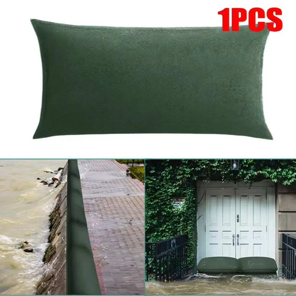 Sacs de sable activés par l'eau, barrières anti-inondation réutilisables, sacs de protection contre les inondations pour la maison, la porte du garage, le sous-sol, sacs de sable absorbants sans sable