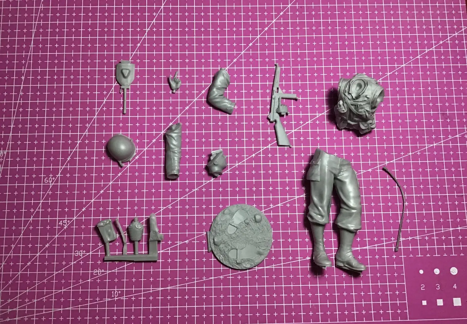 1/16 Resin Model Figure GK, Unassembled and unpainted kit