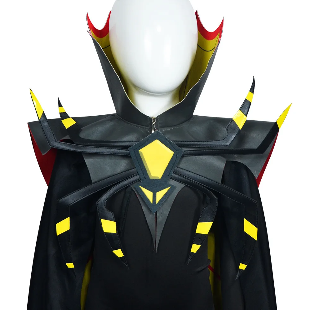 Hazbin Hotel Cosplay Costume Sinner Lord Zestial Coat Hat Set with Halloween Cloak and Spider Legs Accessories for Women Man - view 6