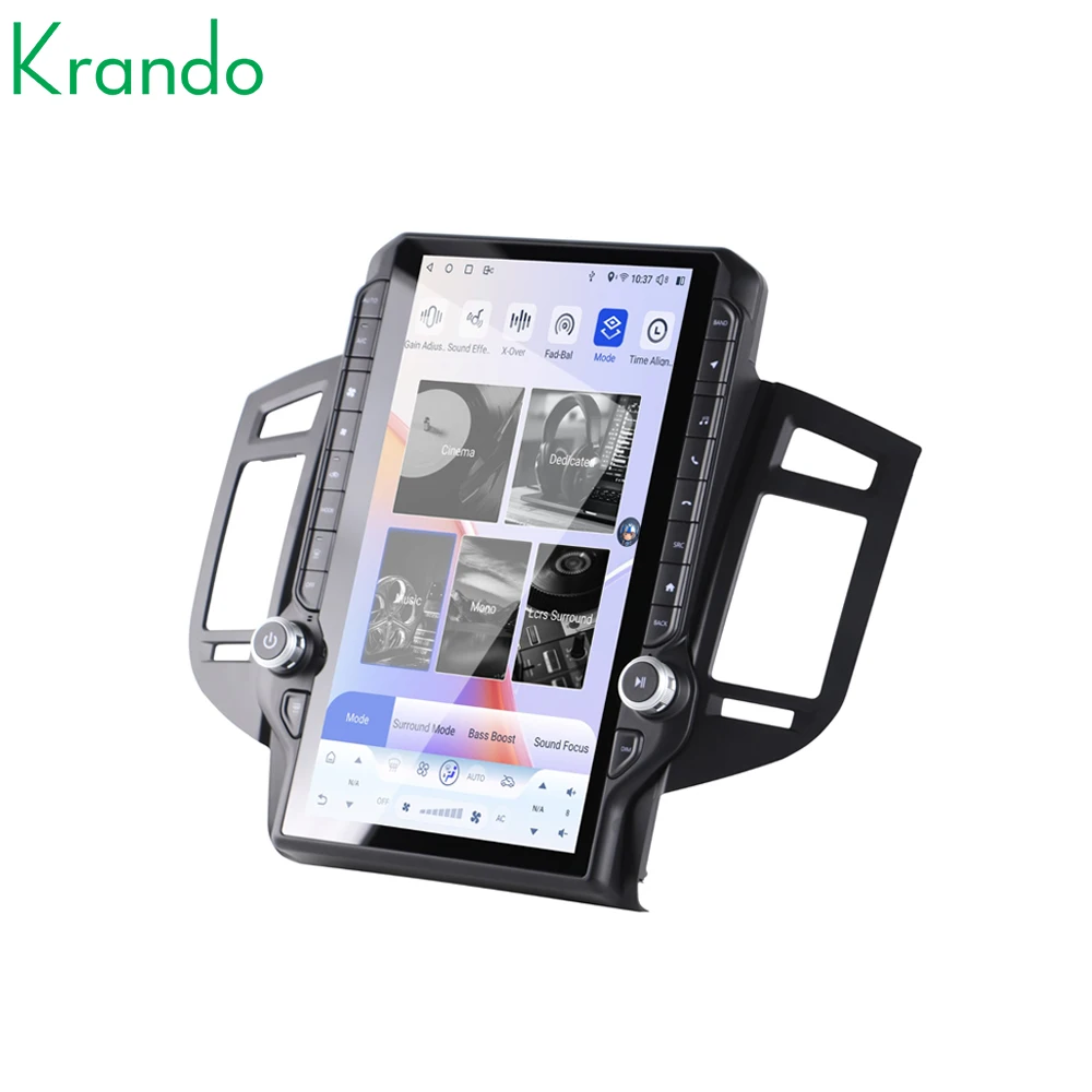 Krando 14.5 Inch Car Radio Android Carplay Video Player For Mitsubishi Pajereo V97/V93 2007-2013 Car Accessories Navigation