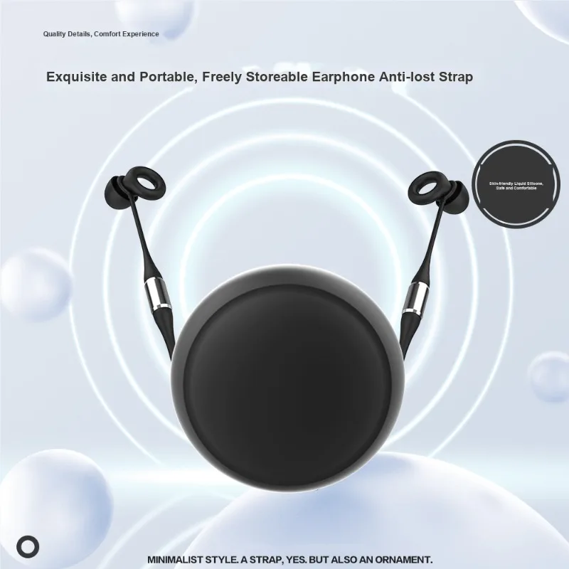 Hearing Protection Earplug Anti Lost Lanyard Protective Storage Bag Portable Multiple Color Design For Daily Use And Easy Carry