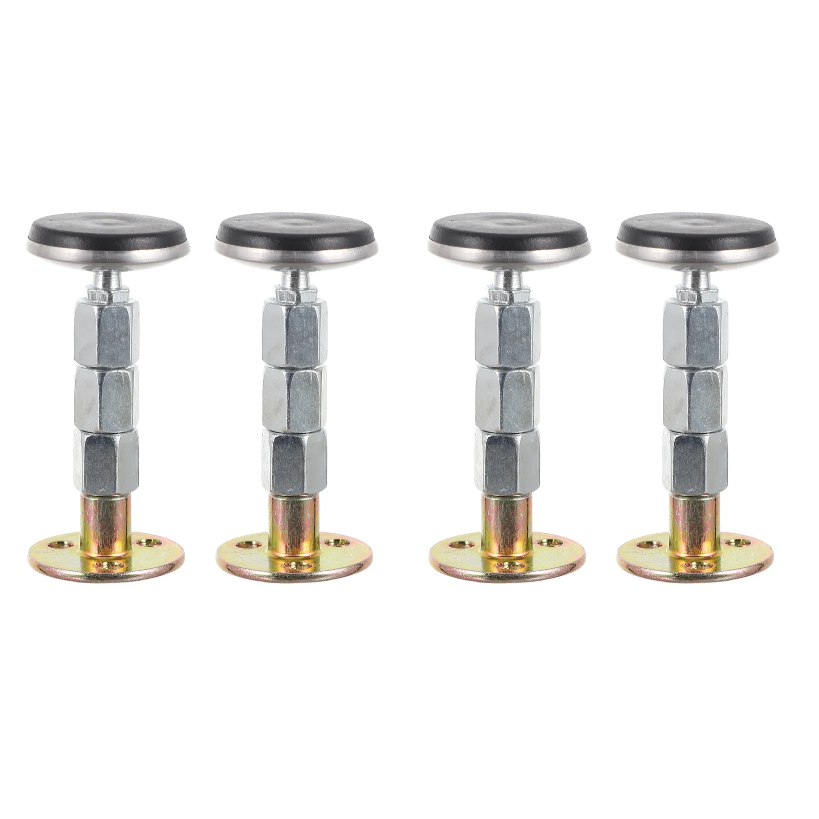 

4Pcs Bedside Anti-Collision Fixators Adjustable Bed Frame Stabilizers Furniture Support Tools for Bedroom Living Room
