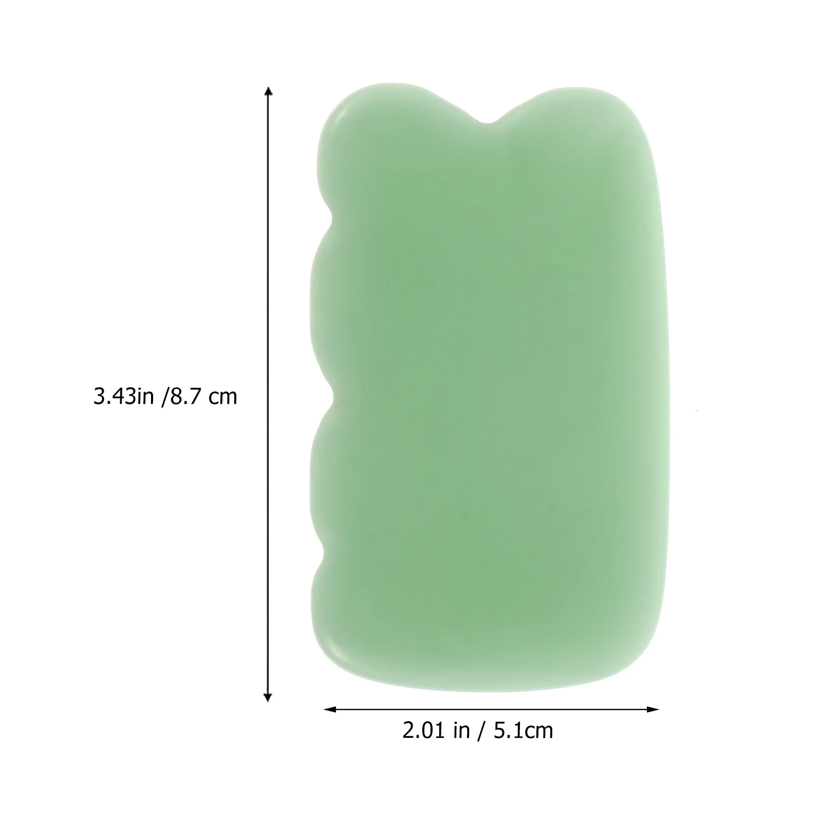 ชุดเครื่องมือกัวซา 1 ชุด ทนทาน คุณภาพสูง ไม้กัวซา ขัดผิว ลดเลือนริ้วรอย ดูแลผิวหน้า พกพาสะดวก ใช้ในบ้าน สีเขียว