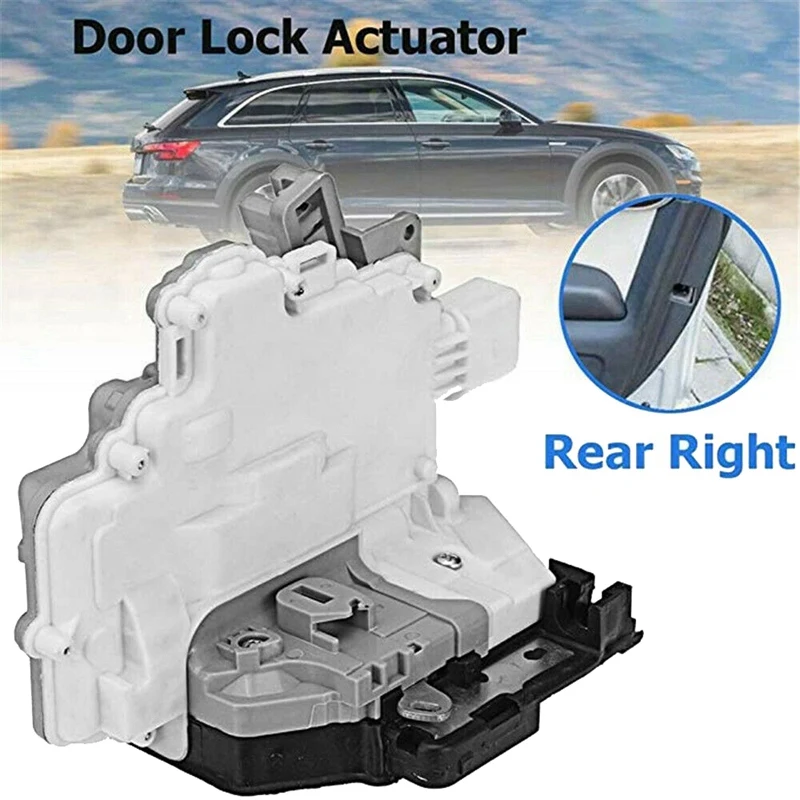 

For Passat B6 Touareg For - Q3 Q5 Q7 A4 TT 2007-2017 Rear Right Side Door Lock Actuator 8K0839016 3C4839016A