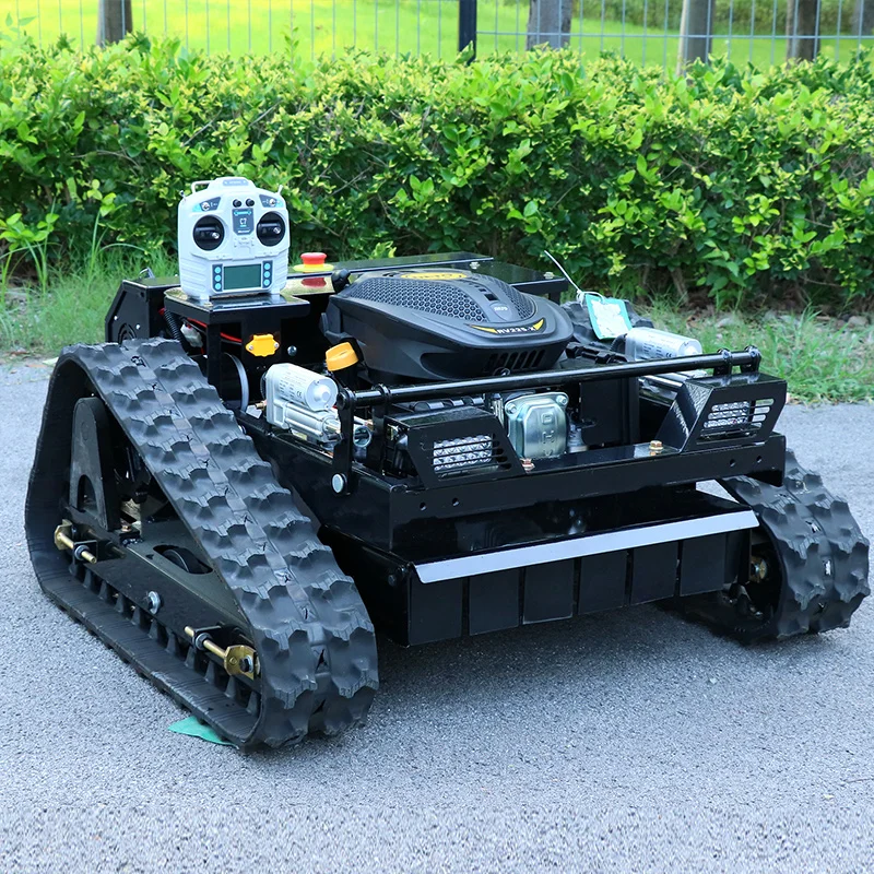 Customized New Design Remote Control Robot Lawn Mower Multi Purpose Rc Lawn Mower For Farmer