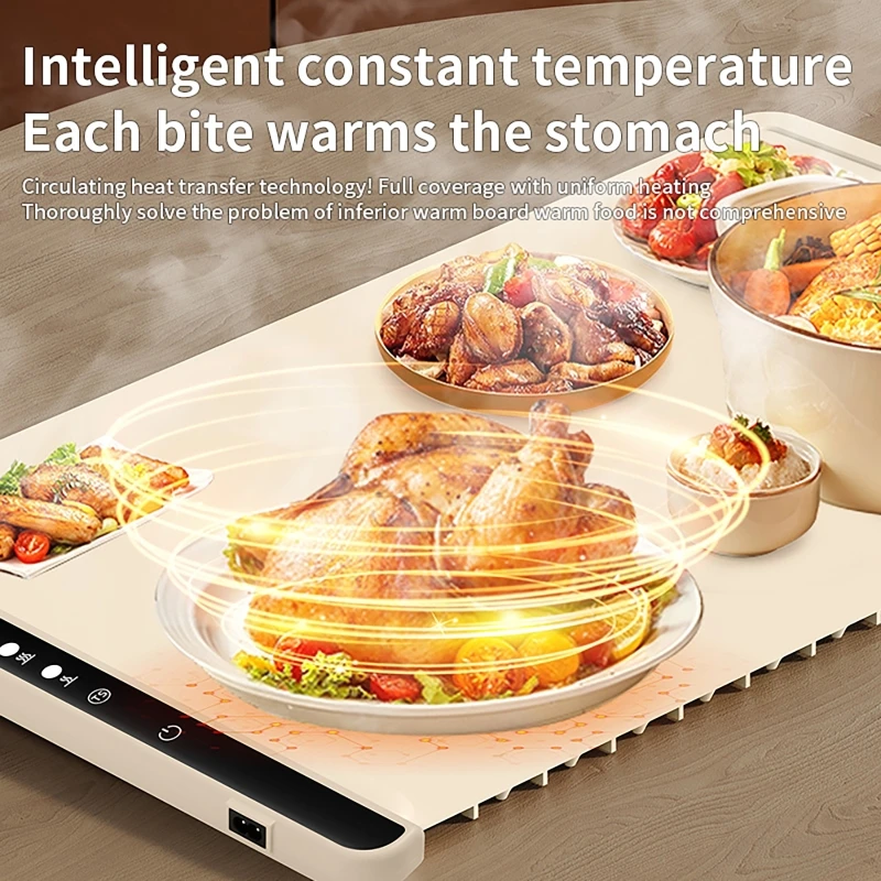 電気保温トレイ フードウォーマープレート 折りたたみ式 ポー - Portable Food Warmer のレビューと価格