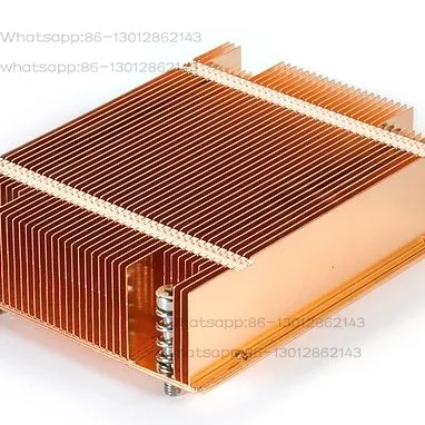 CPU Radiator T318 All Copper VC X99i Mini Computer Ultramicro Wave 1U Server X79