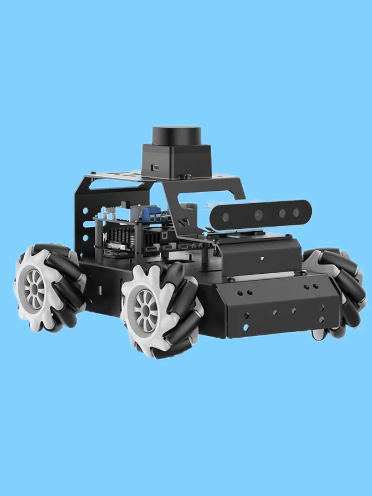 Hiwonder Raspberry Pi 5 Robot Car MentorPi Dallas Ackerman/Mecanum-caméra de profondeur de roue ROS-HUMBLE prise en charge SLAM et conduite autonome