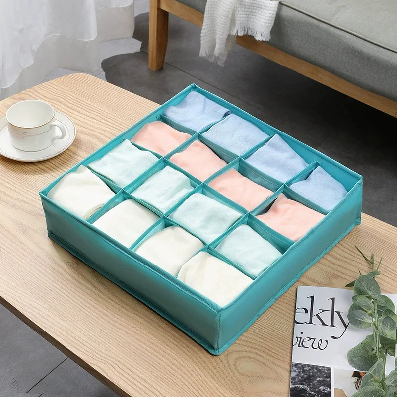 منظم الجوارب صندوق تخزين درج المنظمون خزانة خزانة الملابس الملابس الداخلية الجوارب الصدرية السراويل الملابس صناديق تخزين غرفة النوم #5