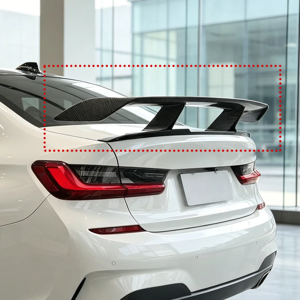 

for BMW 3 Series G20 G28 G80 G30 G38 G60G68 all carbon fiber rear spoiler M3 M2M4 M5 luggage compartment rear wing modification
