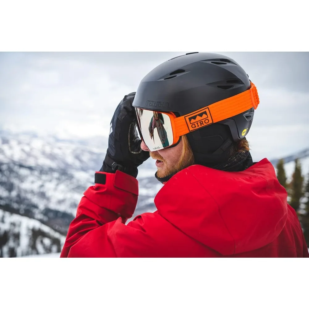 Quick Change Magnetic Ski Goggles with 2 Vivid Lenses, Anti-Fog Vent Technology, Suitable for Men and Women, Over-the-Glasses Co