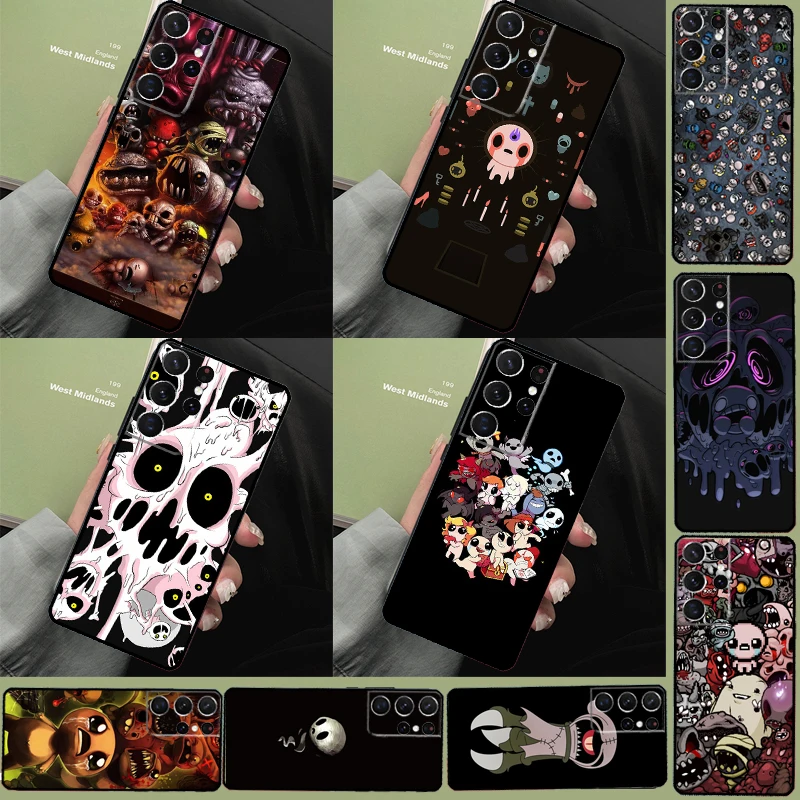 The Binding of Isaac Case For Samsung Galaxy S23 S22 S21 Ultra S20 FE S8 S9 S10 Note 10 Plus Note 20 Ultra Cover