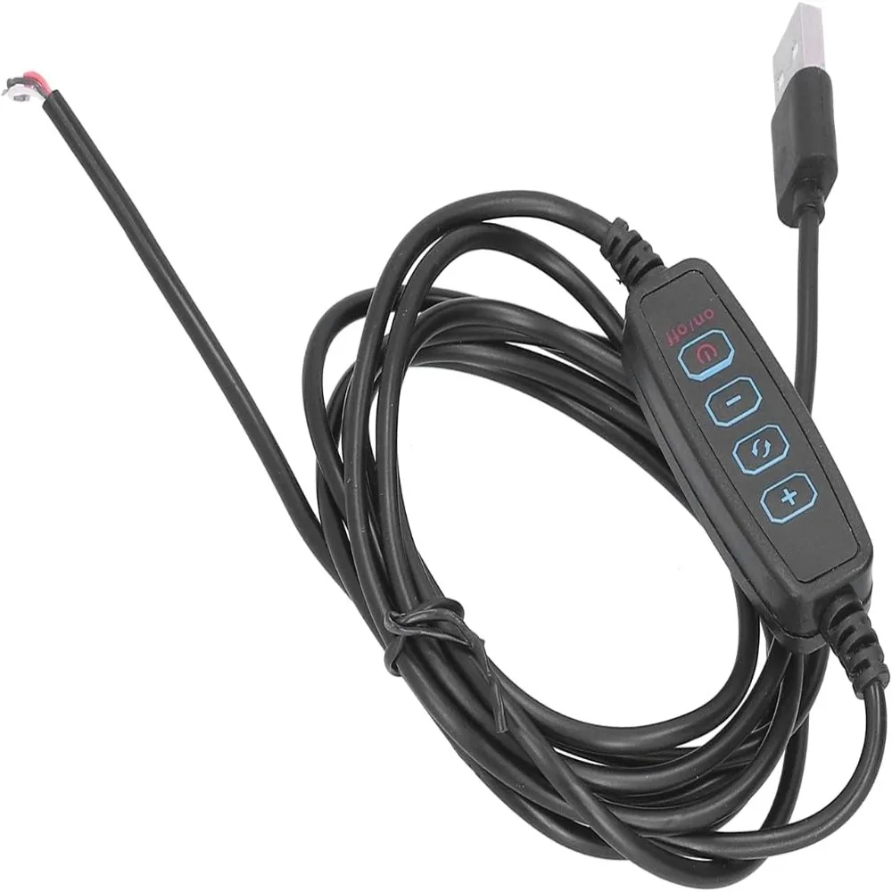 Universal PVC USB Lamp Power Cord 5V USB USB Puck Light 3 Color Temperatures 3W Under Cabinet Light For Closet