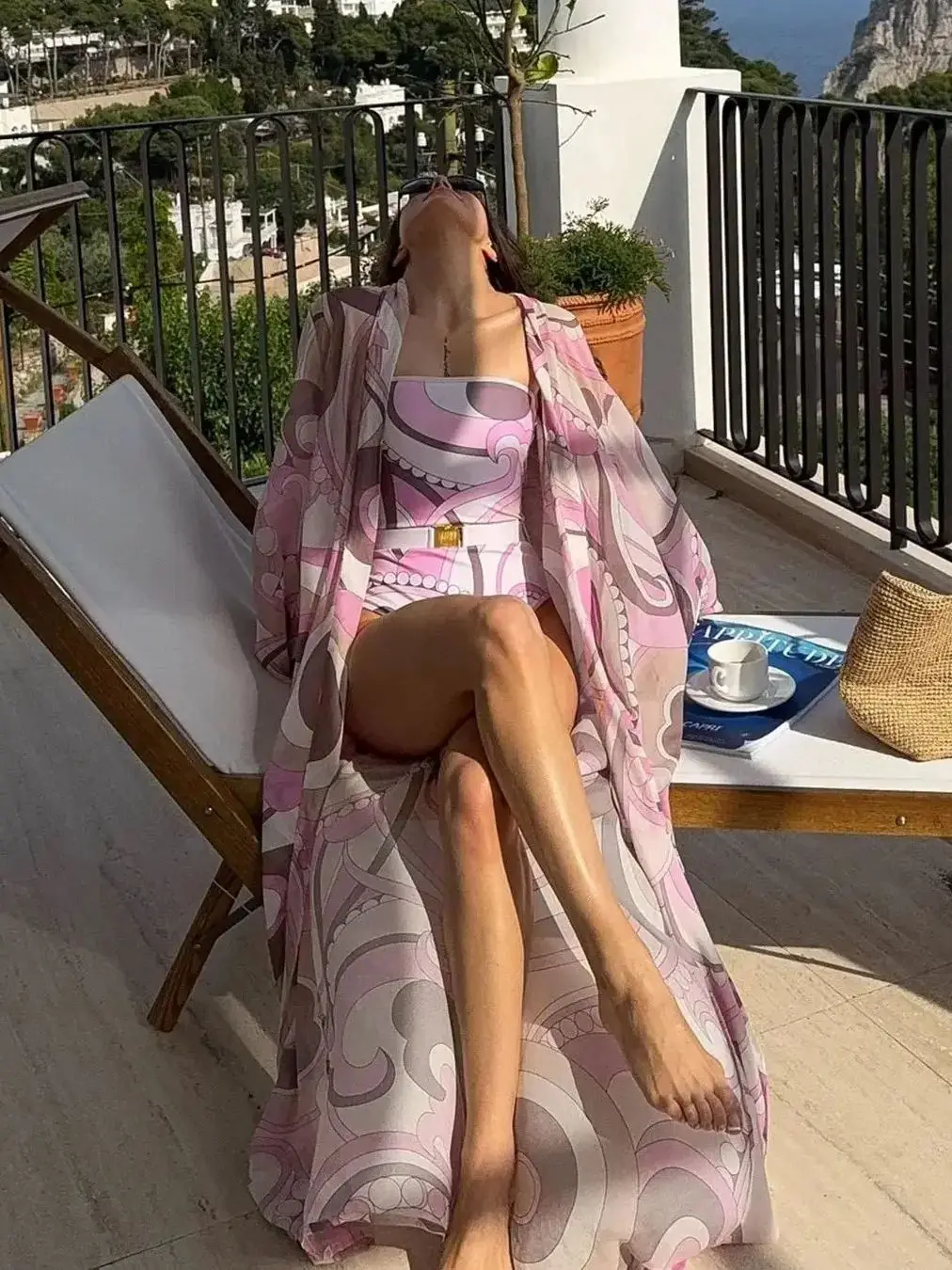 

Модный женский цельный купальник с открытыми плечами и пляжной накидкой, комплект из 3 предметов, сексуальный купальник с поясом, женский купальный костюм, пляжная одежда