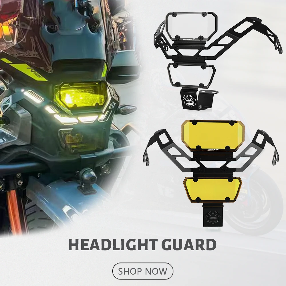 

Аксессуары для мотоциклов для CFMOTO 450MT 450 MT 2024-2025-2026, решетка фар, защитная крышка, комплект защитных чехлов для лампы