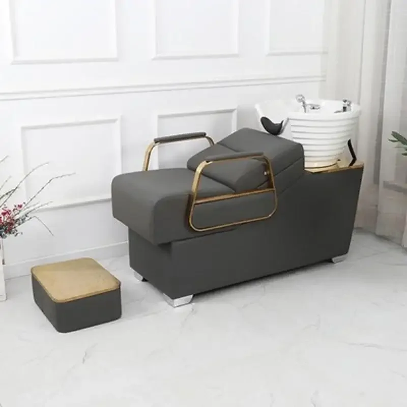

Barber Shop Fashion Shampoo Bed Hair Salon Hair Salon Ceramic Flush Bed