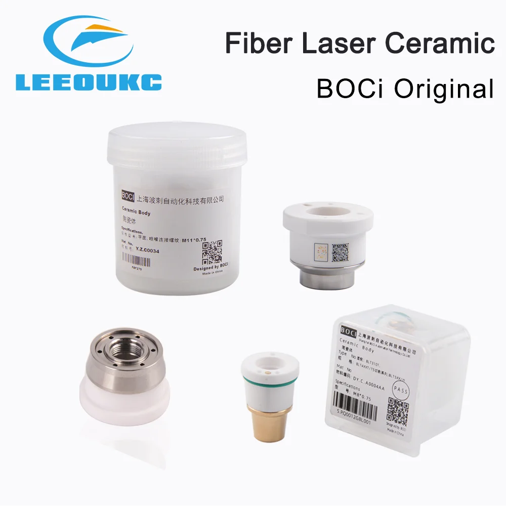 BOCI Original Laser Ceramic Ring M11 M8 H21 H34 H28 for BOCI BLT421 BLT421T BLT461 Fiber Laser Cutting Machine Head