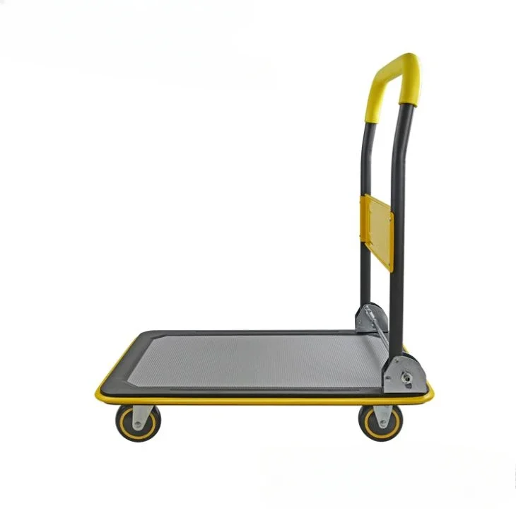 Uni-Silent 150kgs Steel Platform Truck Foldable Hand Trolley Cart for TB150P-DX