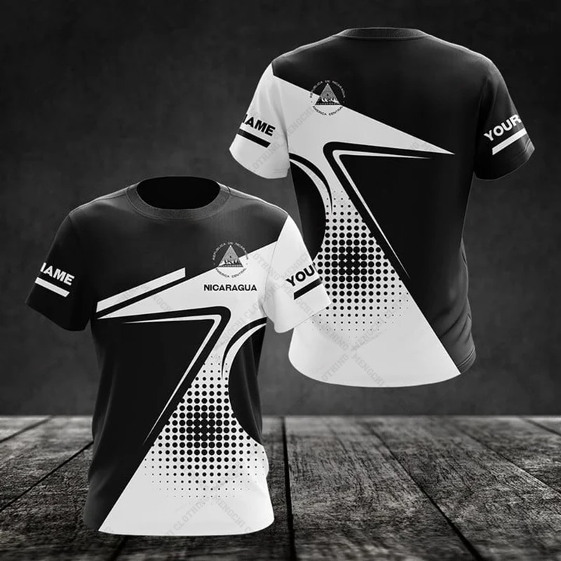 قميص فضفاض المتضخم للرجال ، اسم مخصص ، سرعة خط تيز ، ملابس رياضية باردة ، جيرسي الموضة ، قصيرة الأكمام ، الصبي ، الصيف #3