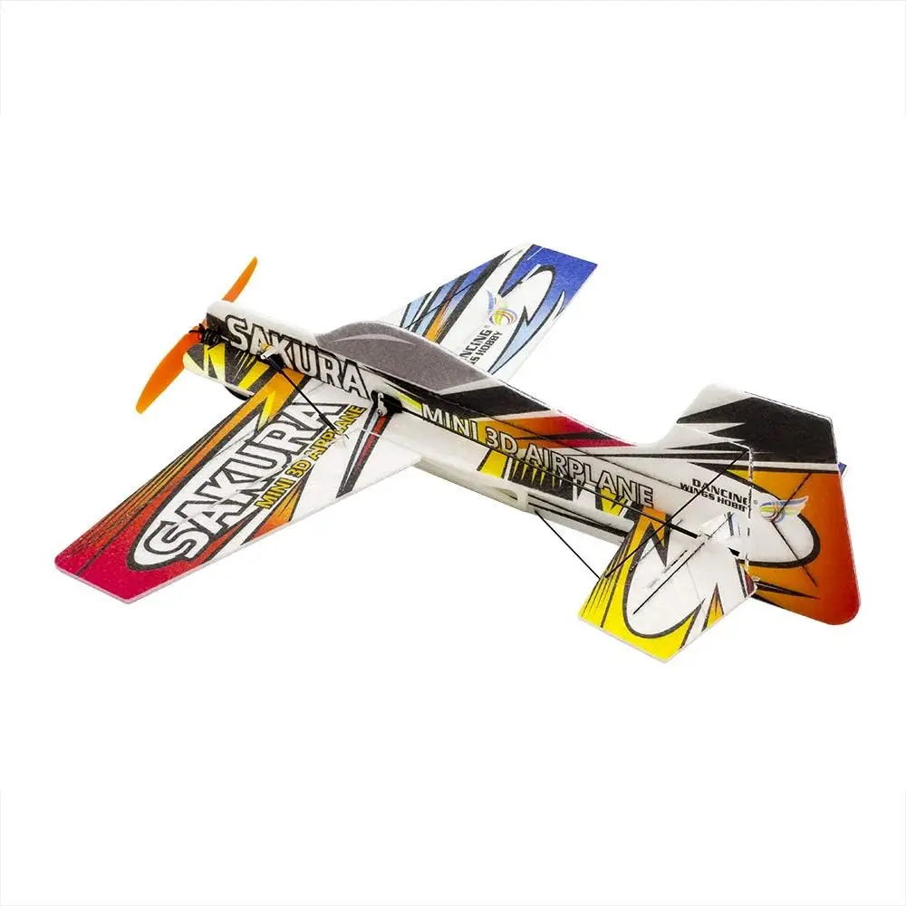 Sakura 3D EPP Aerobatic RC Plane Kit 420mm Durable Foam Upgrade Version for Adults with Motor ESC And Servo