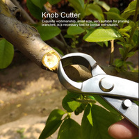 Zk30 180mm Stainless Steel Knob Cutter Ball Shear Scissors Landscape Modeling Garden Bonsai Tools