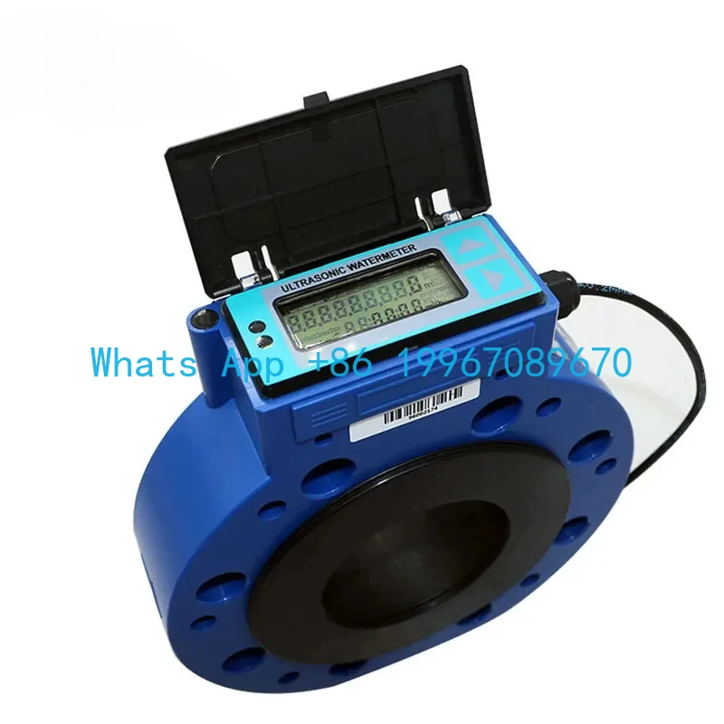 

Card Clip Type Battery Powered Ultrasonic Flowmeter Smart Water Meter Agricultural Irrigation Water NB Wireless/RS485
