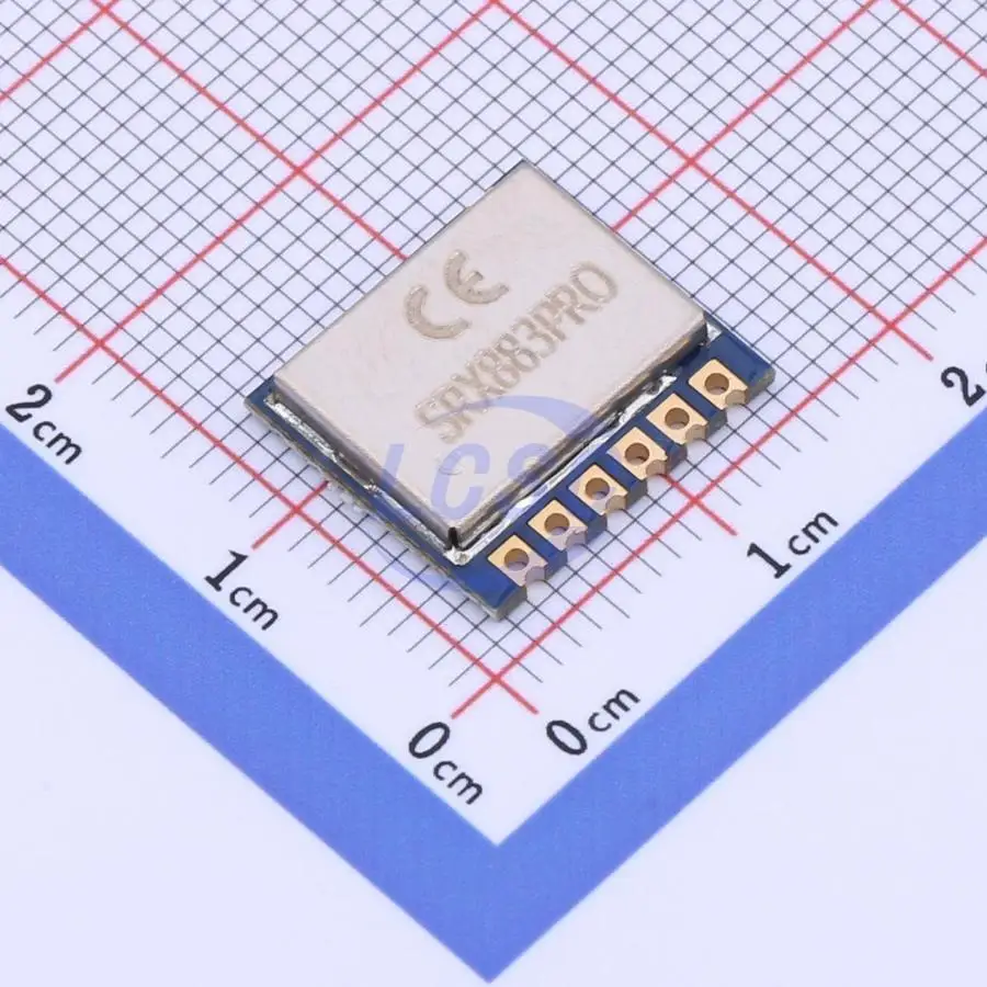 7pcs SRX883PRO-433MHz SMD 13.9x12.8mm receiver 433.92MHz 2V 5.5V RF Wireless Communication Module for Smart Home System