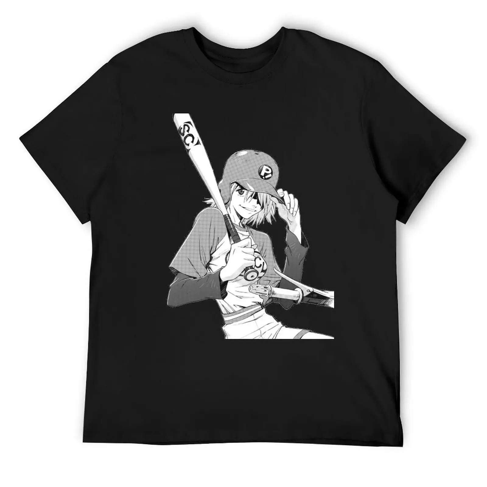 Yoshiyuki Sadamoto FLCL Haruko T-Shirt basketball graphic tees vintage anime shirt cotton graphic tees clothing for men