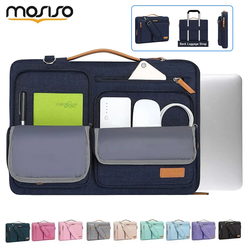 

Laptop Shoulder Bag for MacBook Air Pro M4 M3 M2 M1 13 14 15 15.6 16 17.3 inch HP Dell Lenovo Asus Notebook Computer Sleeve Case