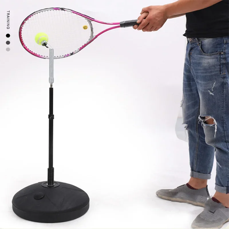 Tennis Trainer Tool Professional Outdoor Topspin Practice Machine Portable Ball Training Beginner Equipment Tennis Accessories