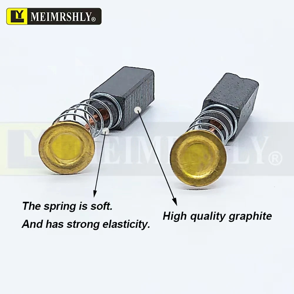 

20PCS 5.5X5.5X13mm 40/2000 Hot air gun welding torch HT1600 carbon brush HT3400 carbon brush 125.810