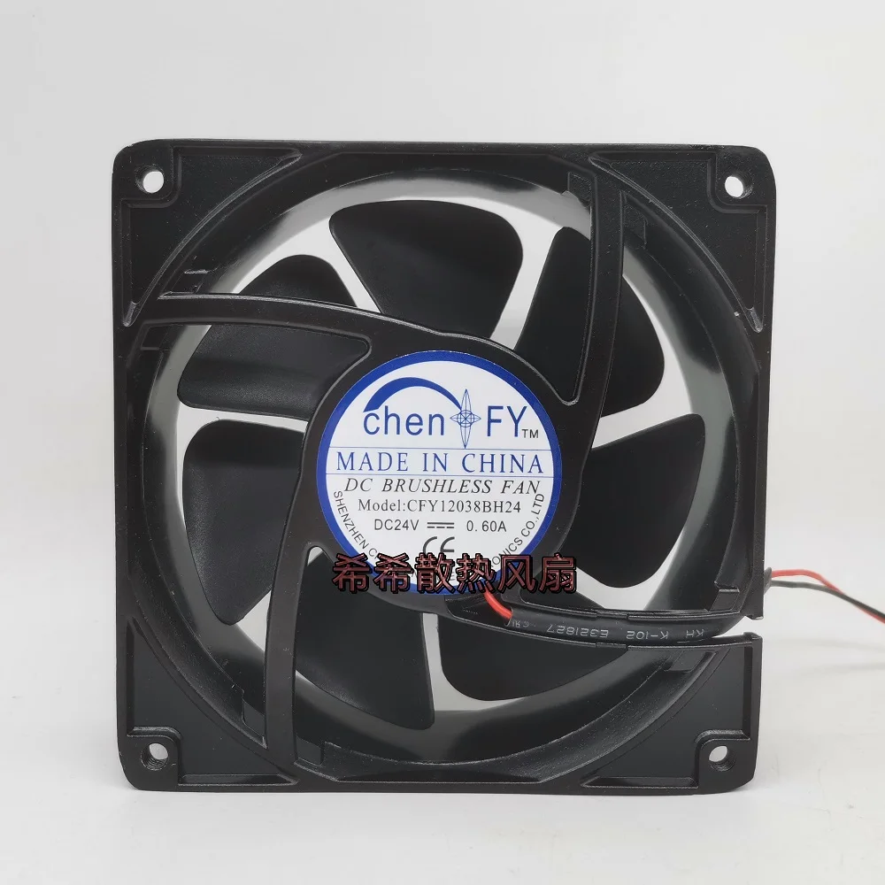 

New Cooler Fan for CFY12038BH24 24V 0.60A 12CM 12038 Large Air Volume Electric Welding Machine Cooling Fan