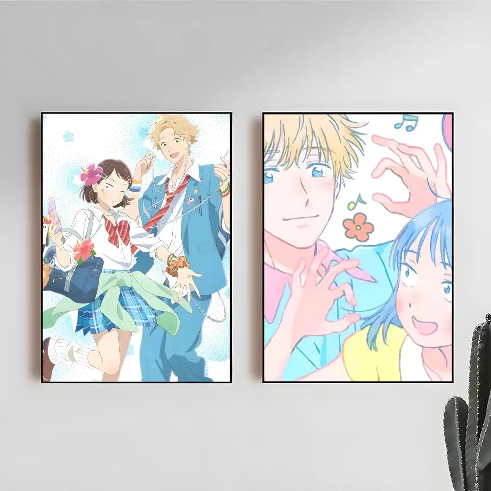 Gentle Slice-of-Life S-Skip and Loafer School Life Anime Vibe Poster Premium For Living Space Home Bar Cafe Wall Decor & Gift