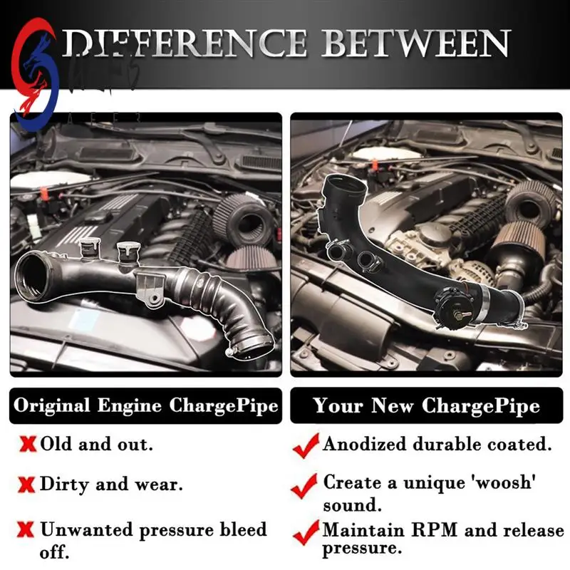 

AEF3-автомобильный турбо-зарядный силиконовый чехол, комплект обновления воздухозаборника для BMW N54 E88 E90 E92 135I M2 M235I 335I 435I N55 F20 F30
