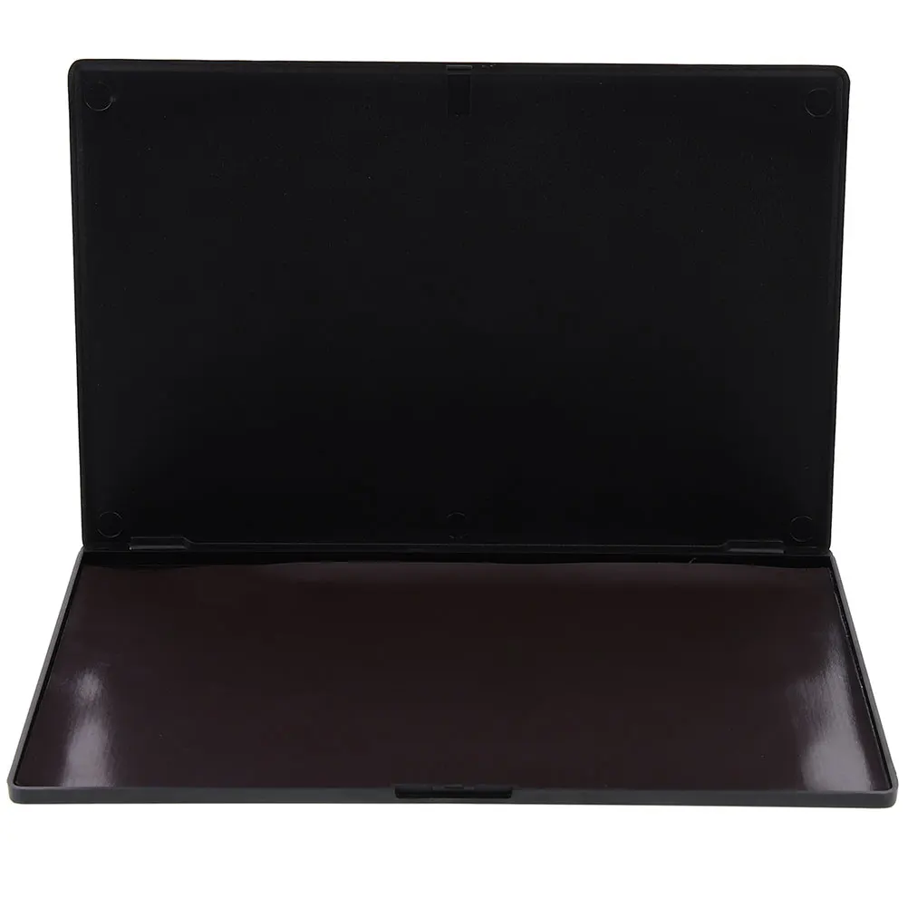 

Eyeshadow Palette Empty Iron Box Eyeshadow Tray DIY Storage Plate Lightweight Travel Size Pallet Tool Holder Tray