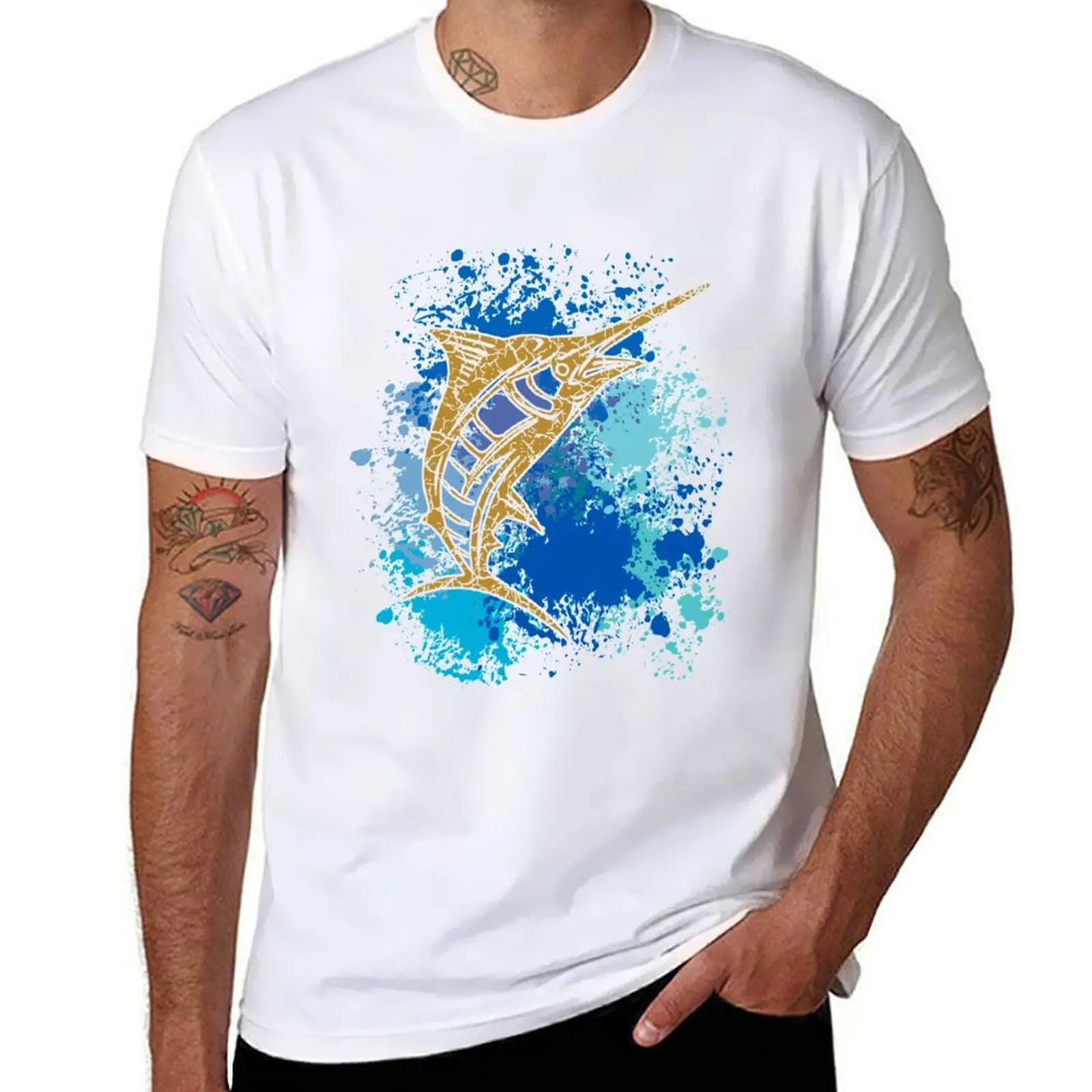 

Marlin, Blue Marlin T-Shirt graphic t shirts for man t shirts for man graphic tees T-Shirt