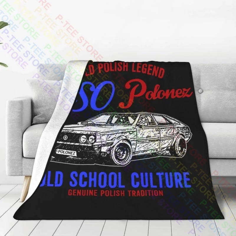 Polish Car Polonez Blanket Sheet Fashion Dual Purpose Bedding Throws Decorative Sofa