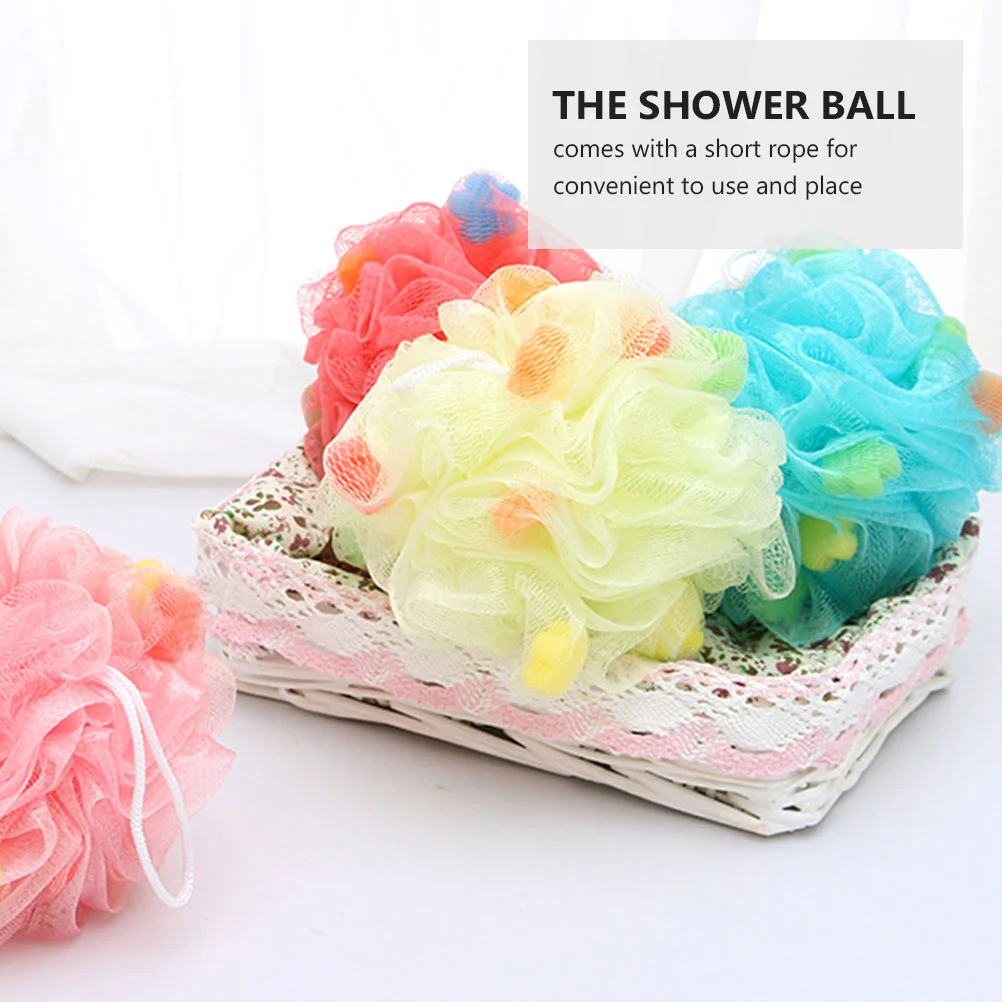 8 ชิ้นฟองน้ําอาบน้ําอาบน้ําขัดผิวทําความสะอาดฟองน้ําขัดขนาดใหญ่สําหรับร่างกาย Loofah