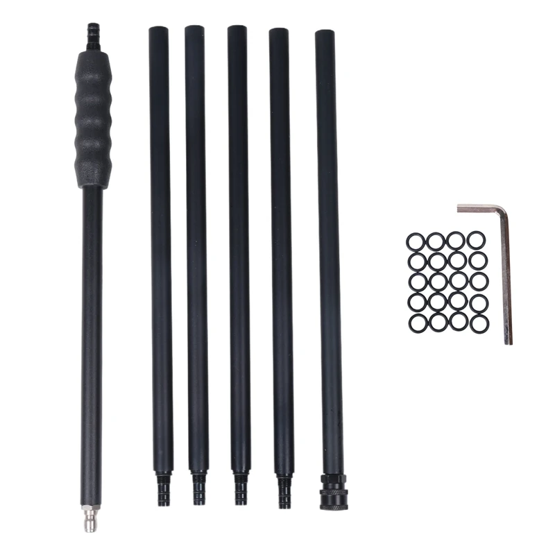 

Pressure Washer Extension Wand, Updated 90 Inch Solid Aluminum Power Washer Lance, 1/4 Inch Quick Connect, 4000 PSI