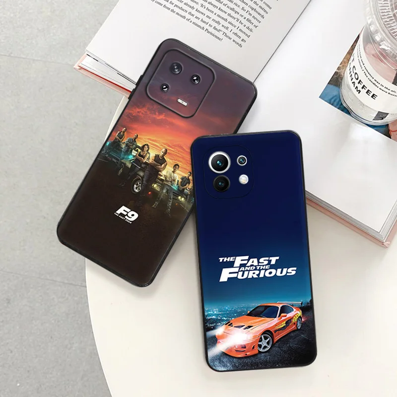 Anti-Drop Soft Phone Case For Xiaomi 12T 12X 13Lite Redmi Note 12 4G 5G 12s 13 Pro 12c 13c The Fast Furious Art Cover