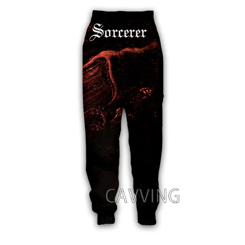 

Спортивные брюки CAVVING с 3D-принтом «Волшебник на скале», повседневные прямые штаны, джоггеры, брюки для бега