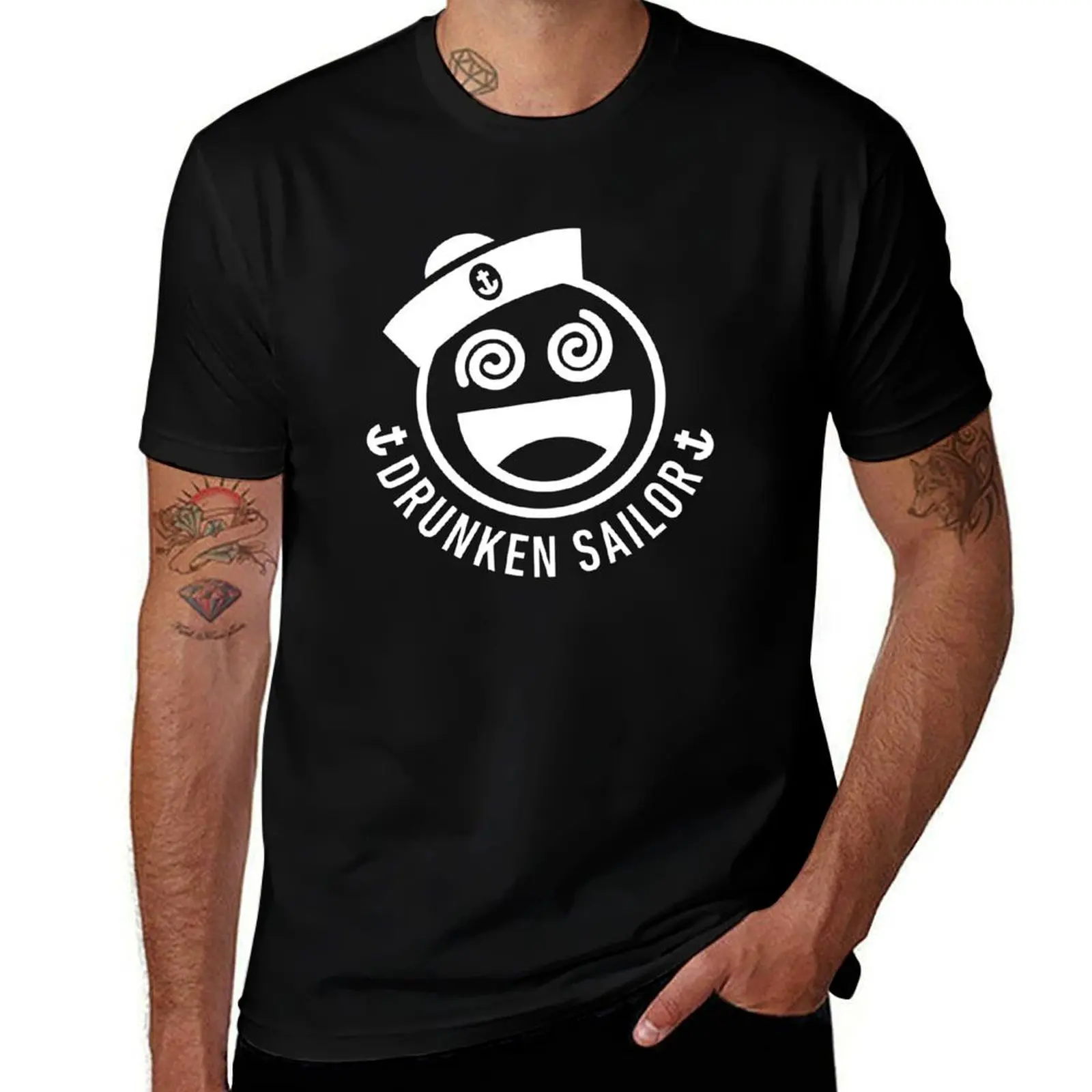 Drunken Sailor T-Shirt UV Protection Outdoor Tee Shirt T-Shirt