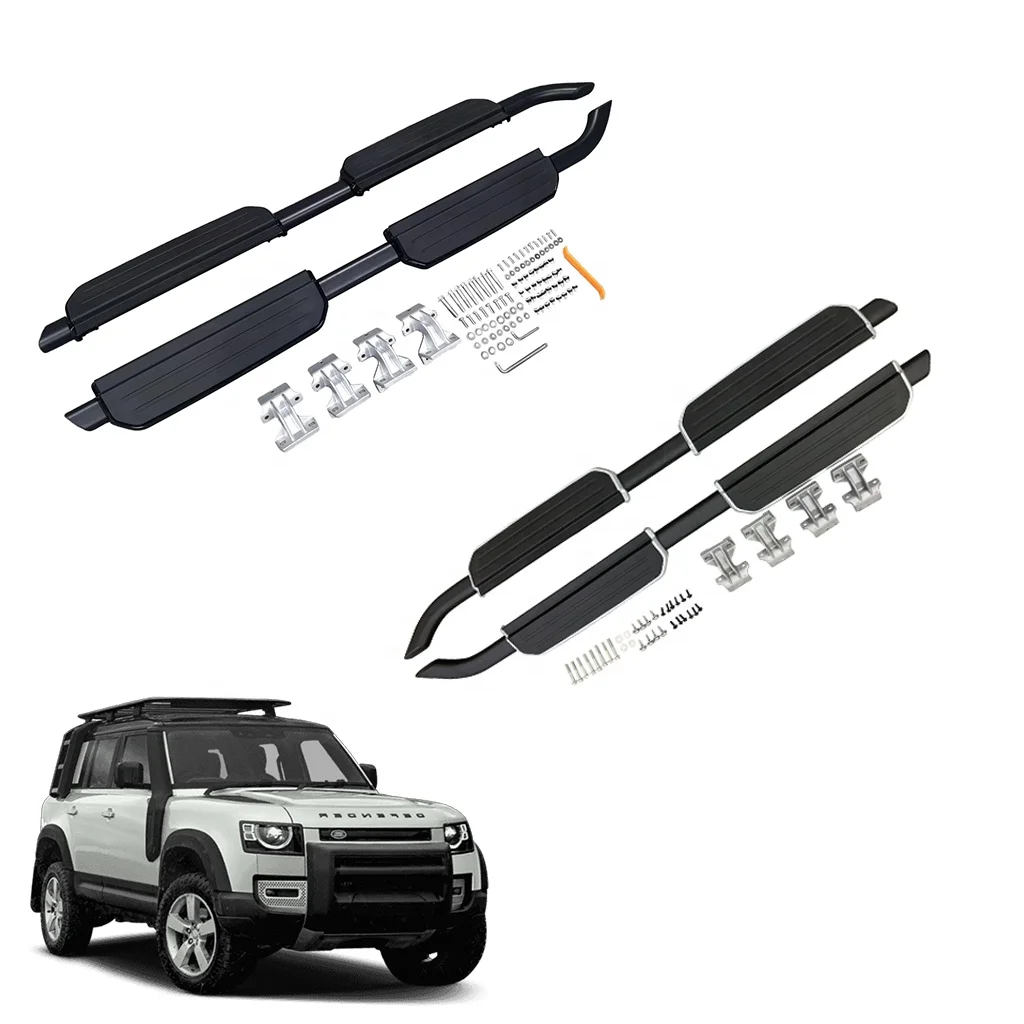 

Heavy Duty Steel Running Board Side Step for Land Rover Defender L663 2020+ 110 90