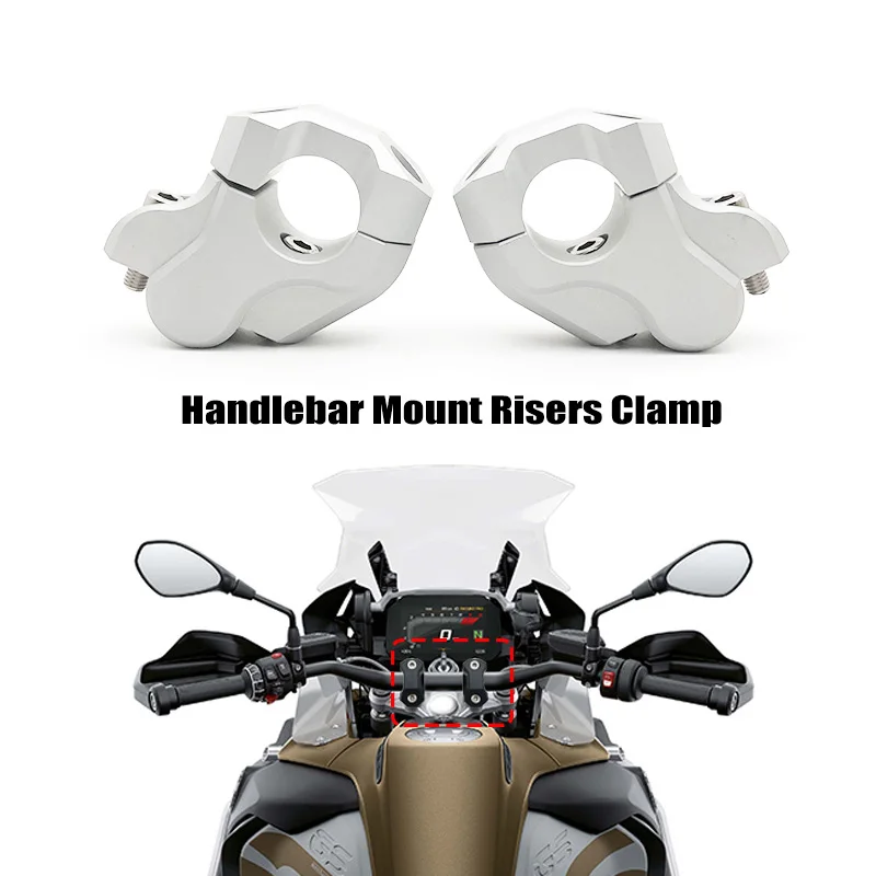 

Подставка для руля с ЧПУ 32 мм для BMW R1200GS LC R1250GS R1200 R 1200 GS Adventure R1250GSA 2013-2022, крепление на руль сзади