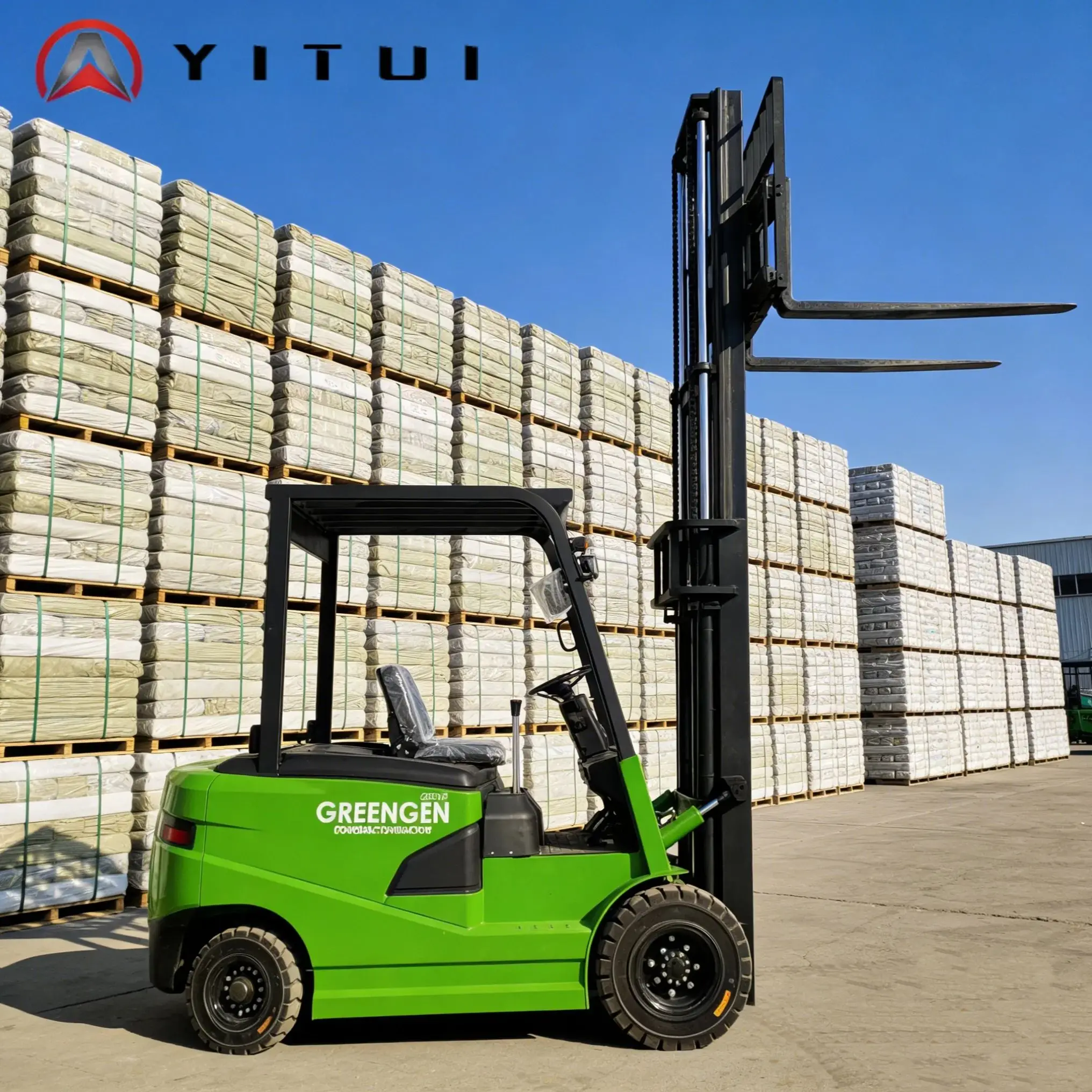 

2026 Customized Full Electric Forklift 1.5 Ton 2.0Ton Industrial Counterbalance Forklift for Warehouse Loading CE Approved